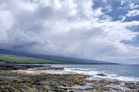 Showers over Mauna Loa, Kona HI, 2023